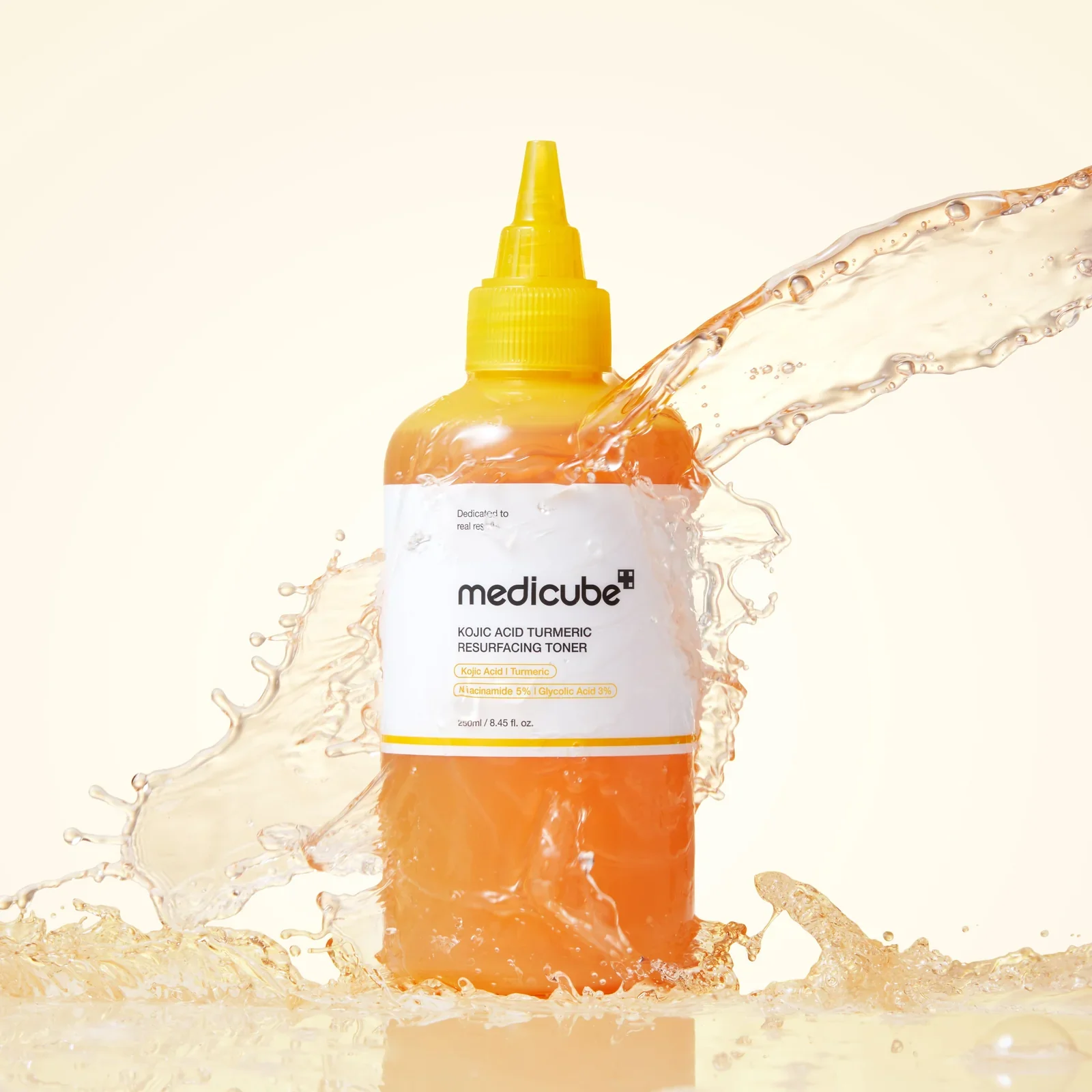 MEDICUBE Kojic Acid Turmeric Resurfacing Toner (250mL) - Image 3