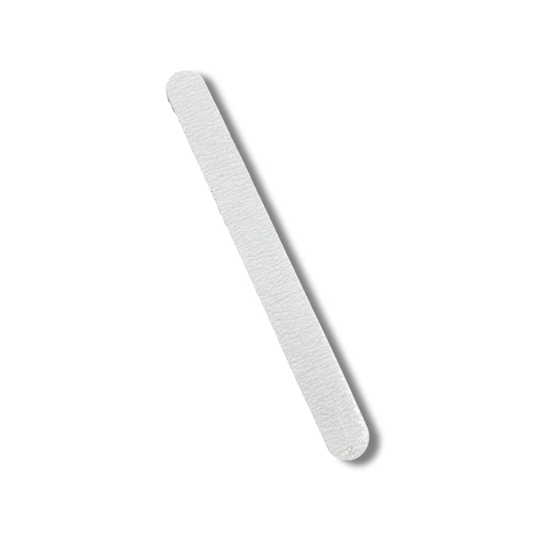 Korean Sandpaper Regular Nail X File Wood Board - Zebra 100/180 - Image 2