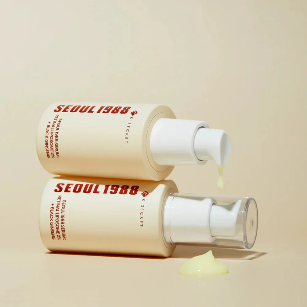 KSECRET SEOUL 1988 Serum : Retinal Liposome 2% + Black Ginseng 30mL - Image 2