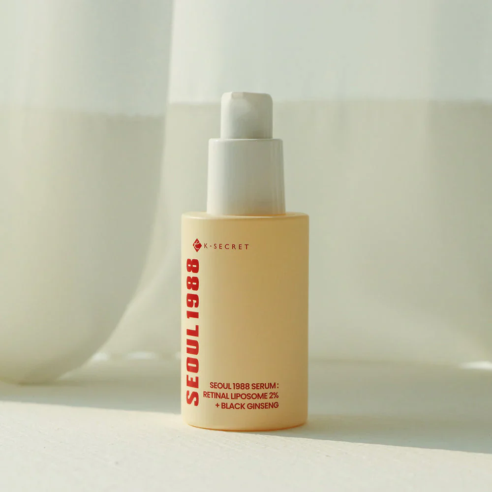 KSECRET SEOUL 1988 Serum : Retinal Liposome 2% + Black Ginseng 30mL - Image 4