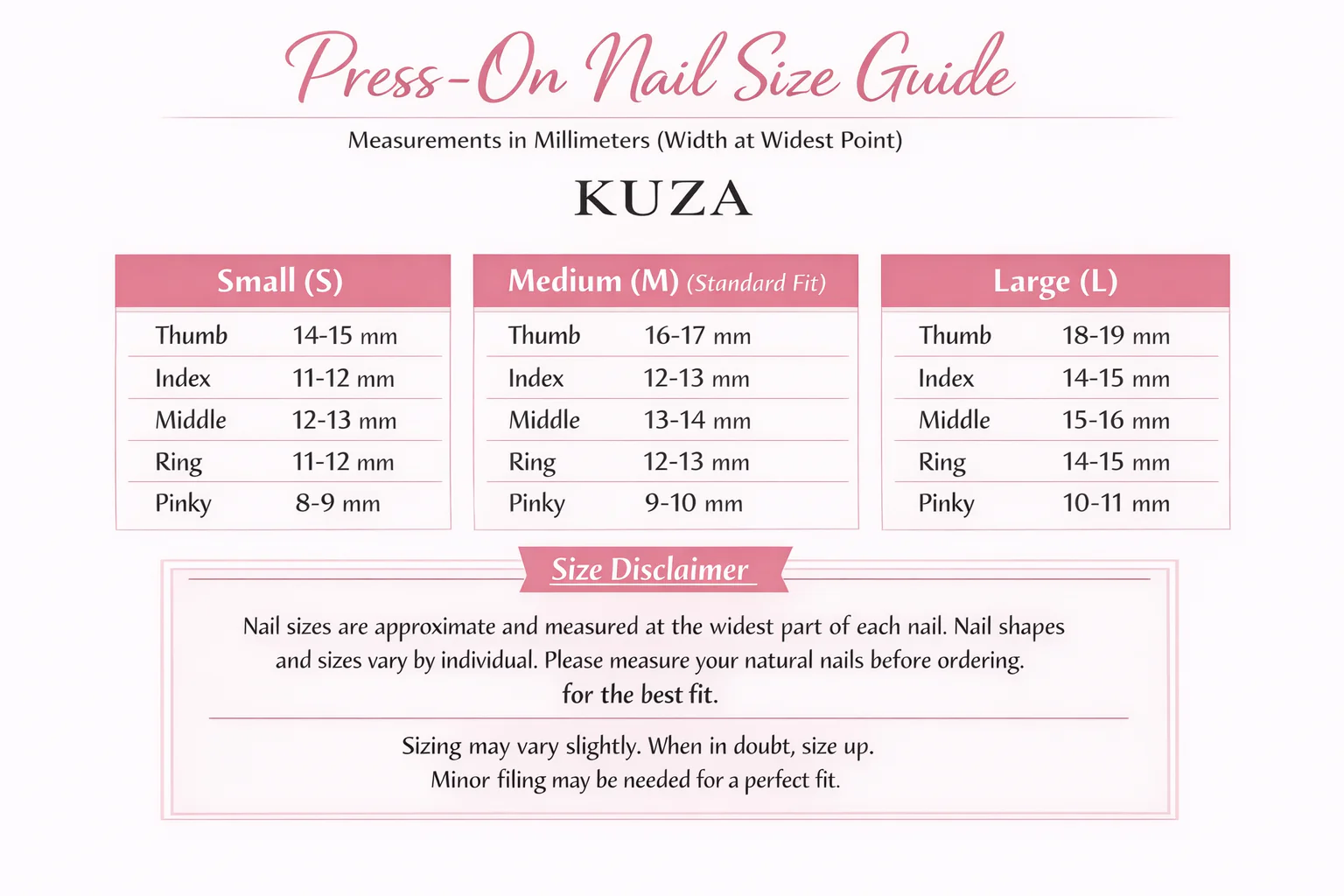 KUZA Press On Nails - Almond Cat Eye - 8863/8864/8865 - Image 3
