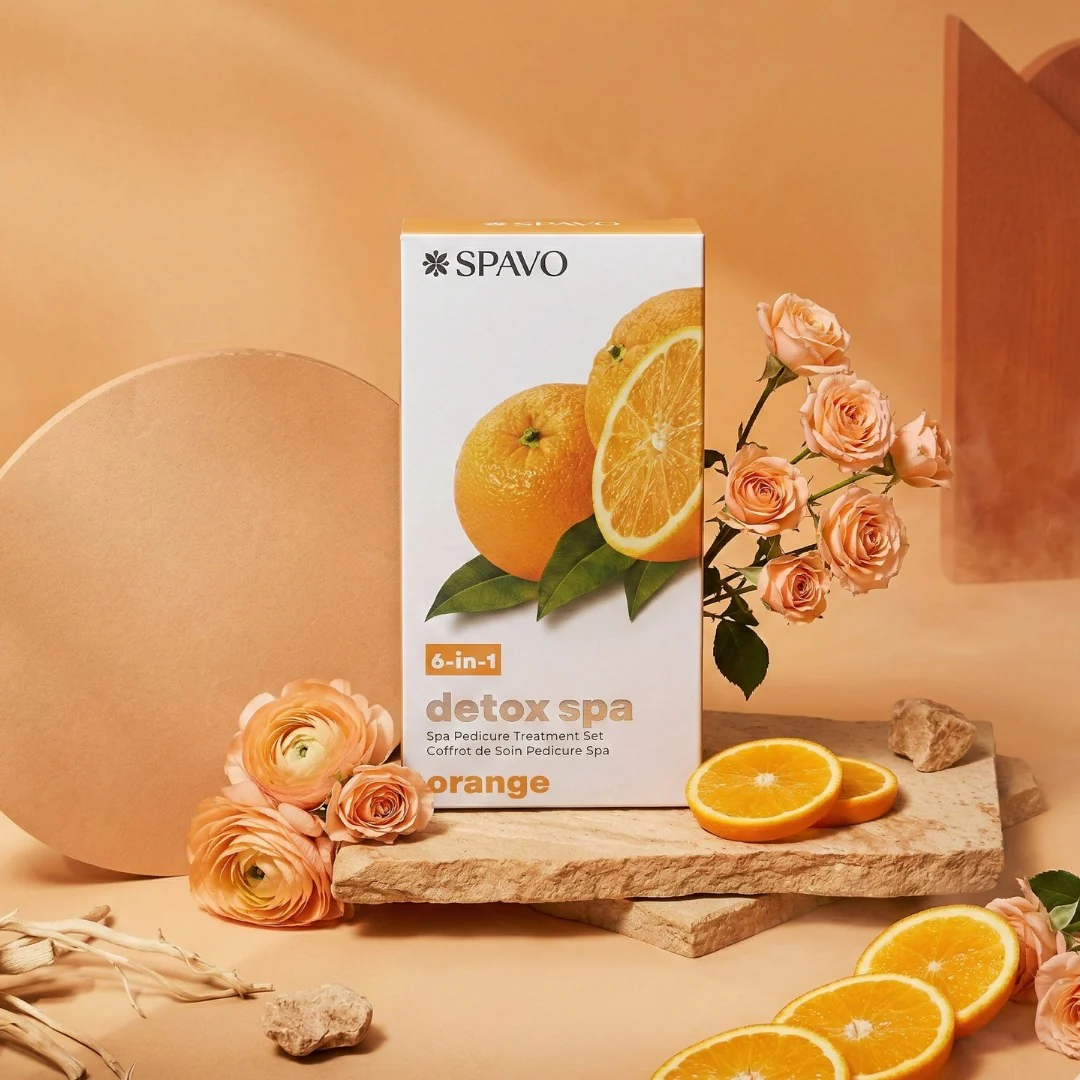 SPAVO 6 in 1 Pedicure Detox Spa Kit - Image 5