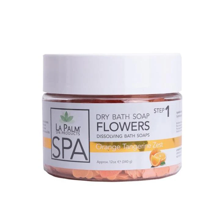 La Palm Dry Bath Soap Flowers 12 oz - Image 4
