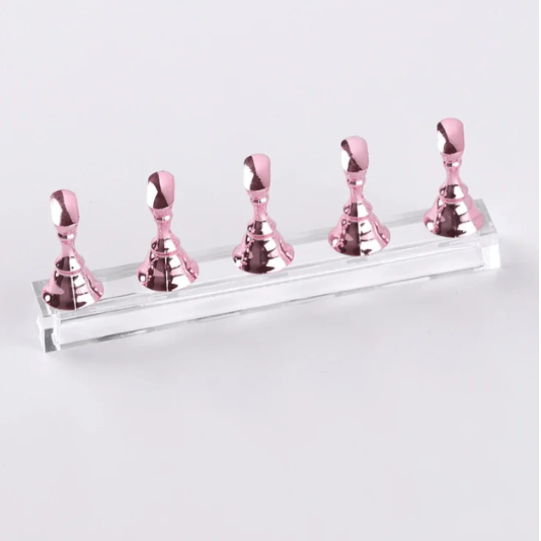 JNBS Magnetic Press On Tip Holder Display Stand (Assorted Color) - Image 3