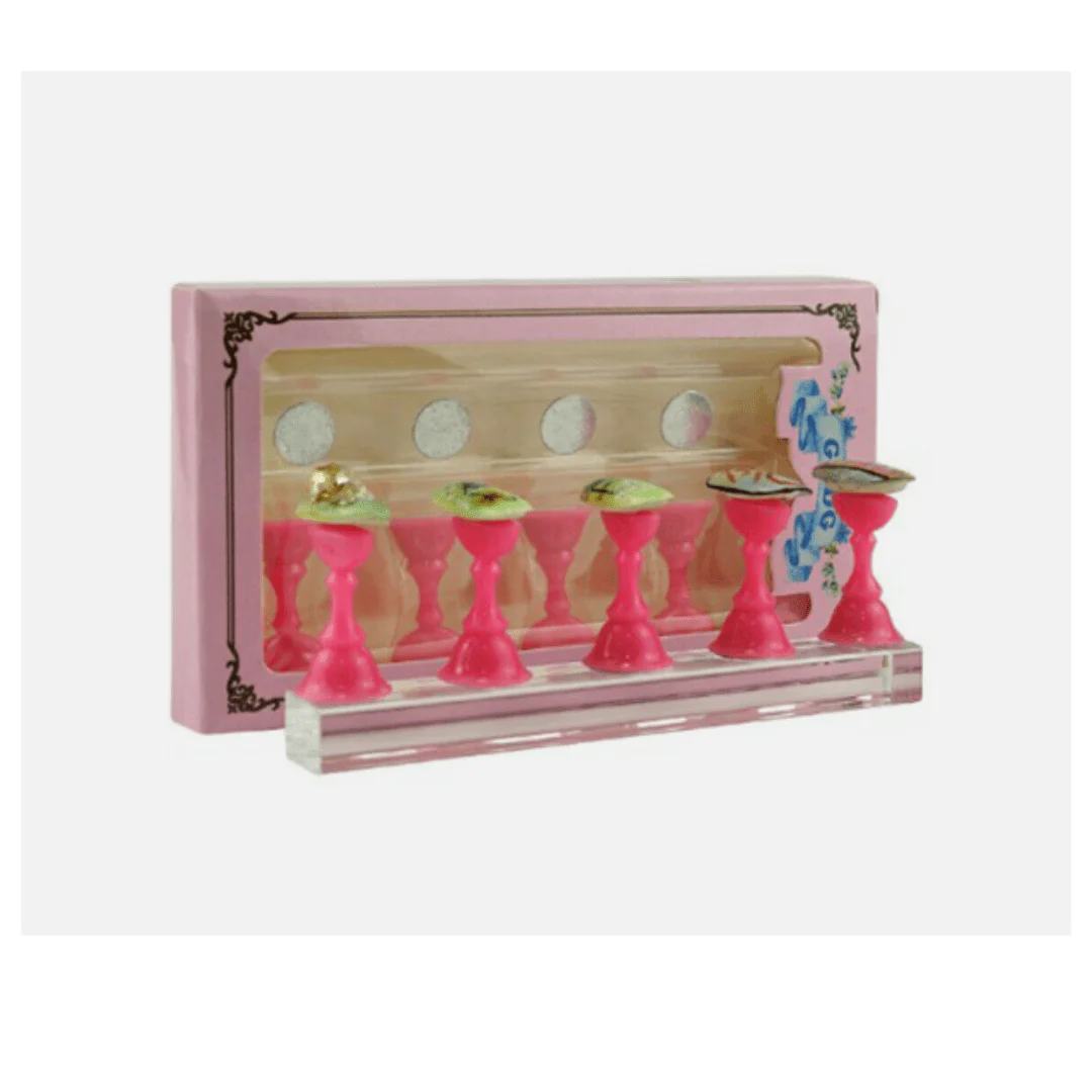 JNBS Magnetic Press On Tip Holder Display Stand (Assorted Color) - Image 7