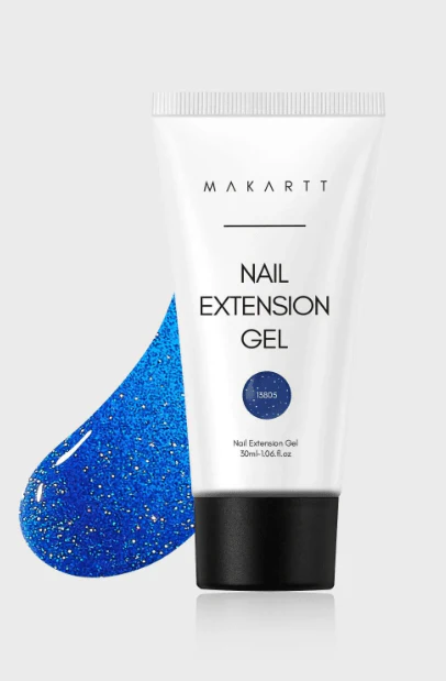 Makartt Gel Nail Extension Gel (30ml) C0830 13805 Starry Midnight - Image 4