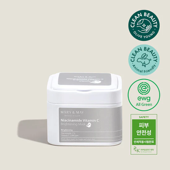 Mary&May Niacinamide Vitamin C Brightening Mask (30pcs) - Image 2