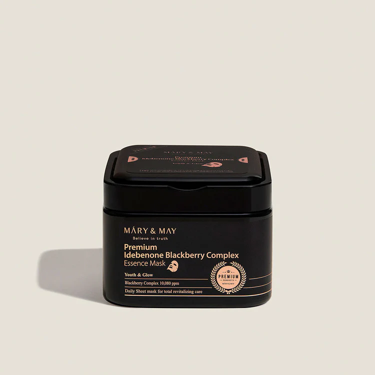 Mary&May Premium Idebenon Blackberry Complex Essence Mask (20EA) 250G - Image 6
