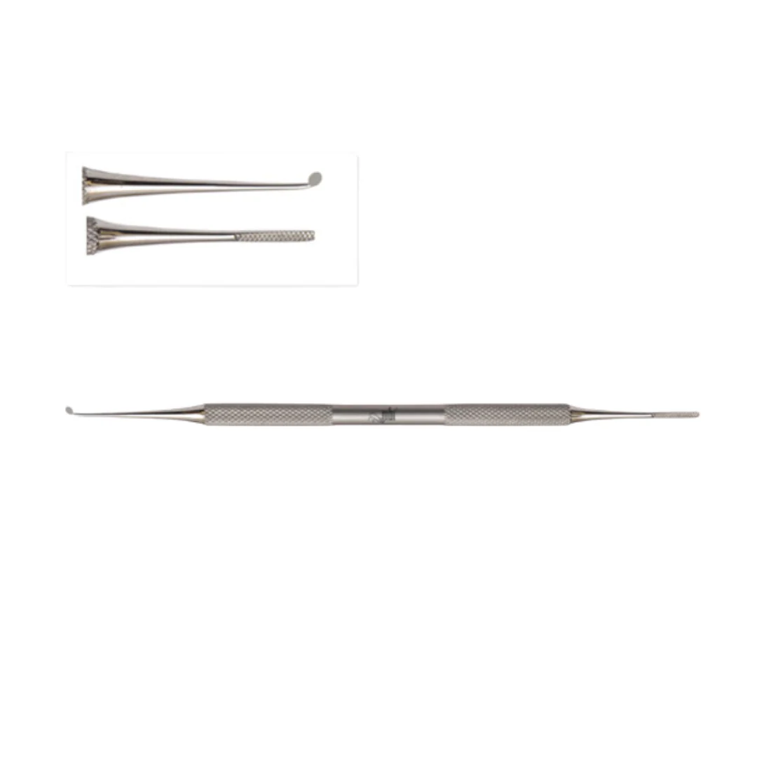 MBI 332 Nail Excavator Round Edge & Black File Size 13cm