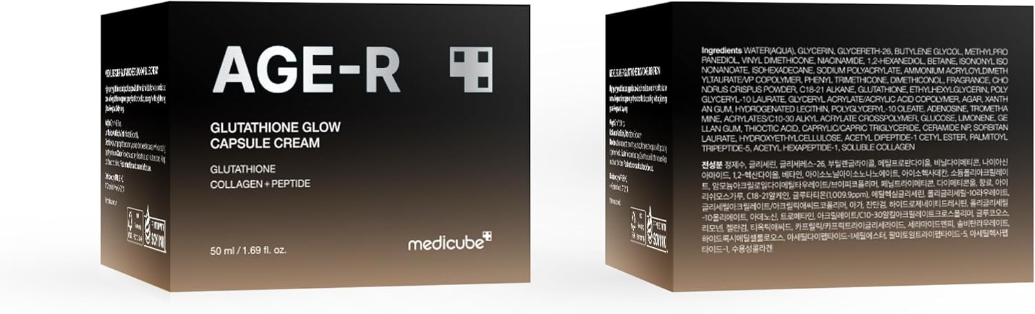 MEDICUBE Age-R Glutathione Glow Capsule Cream 50mL - Image 11
