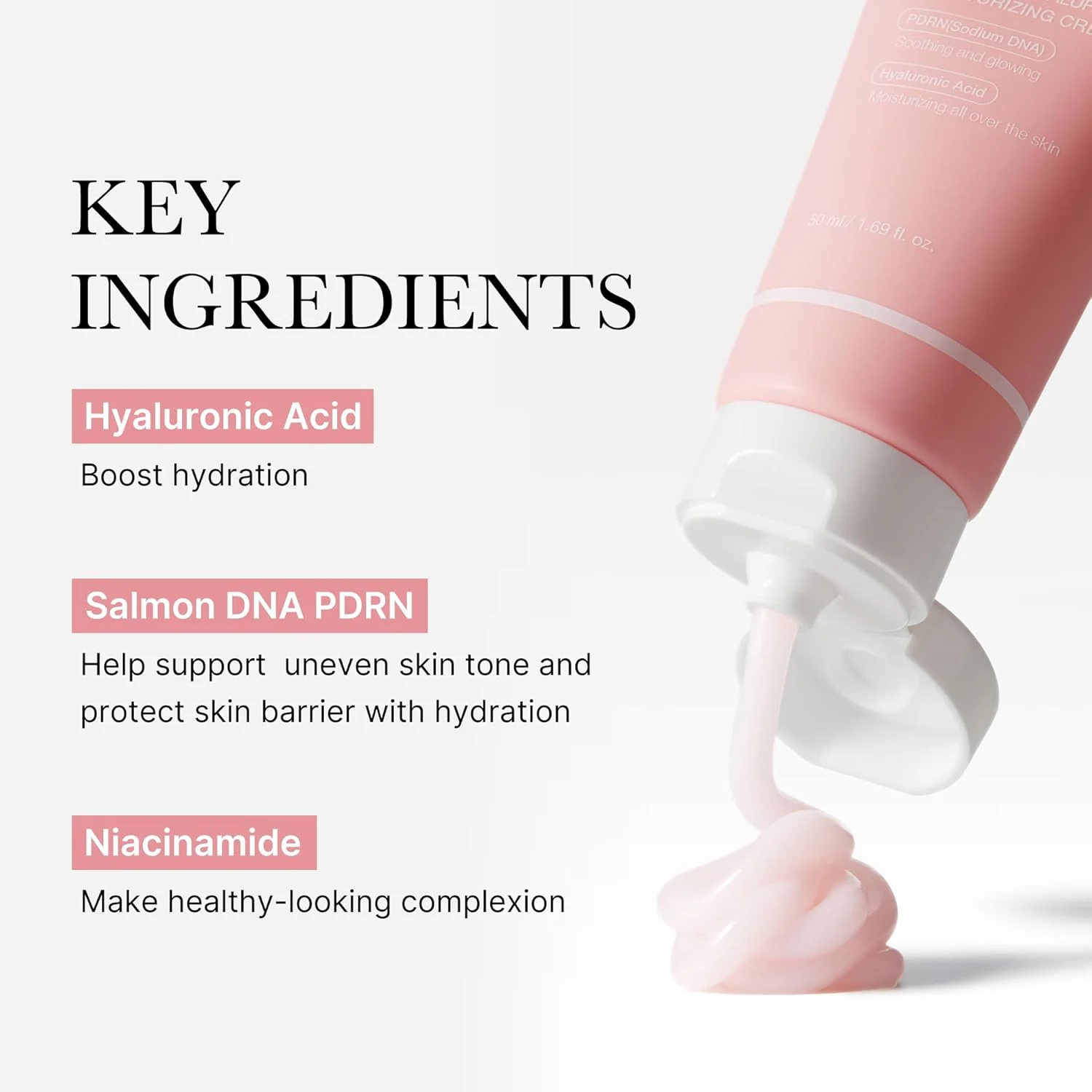 MEDICUBE PDRN Pink Hyaluronic Moisturizing Cream 50mL - Image 5
