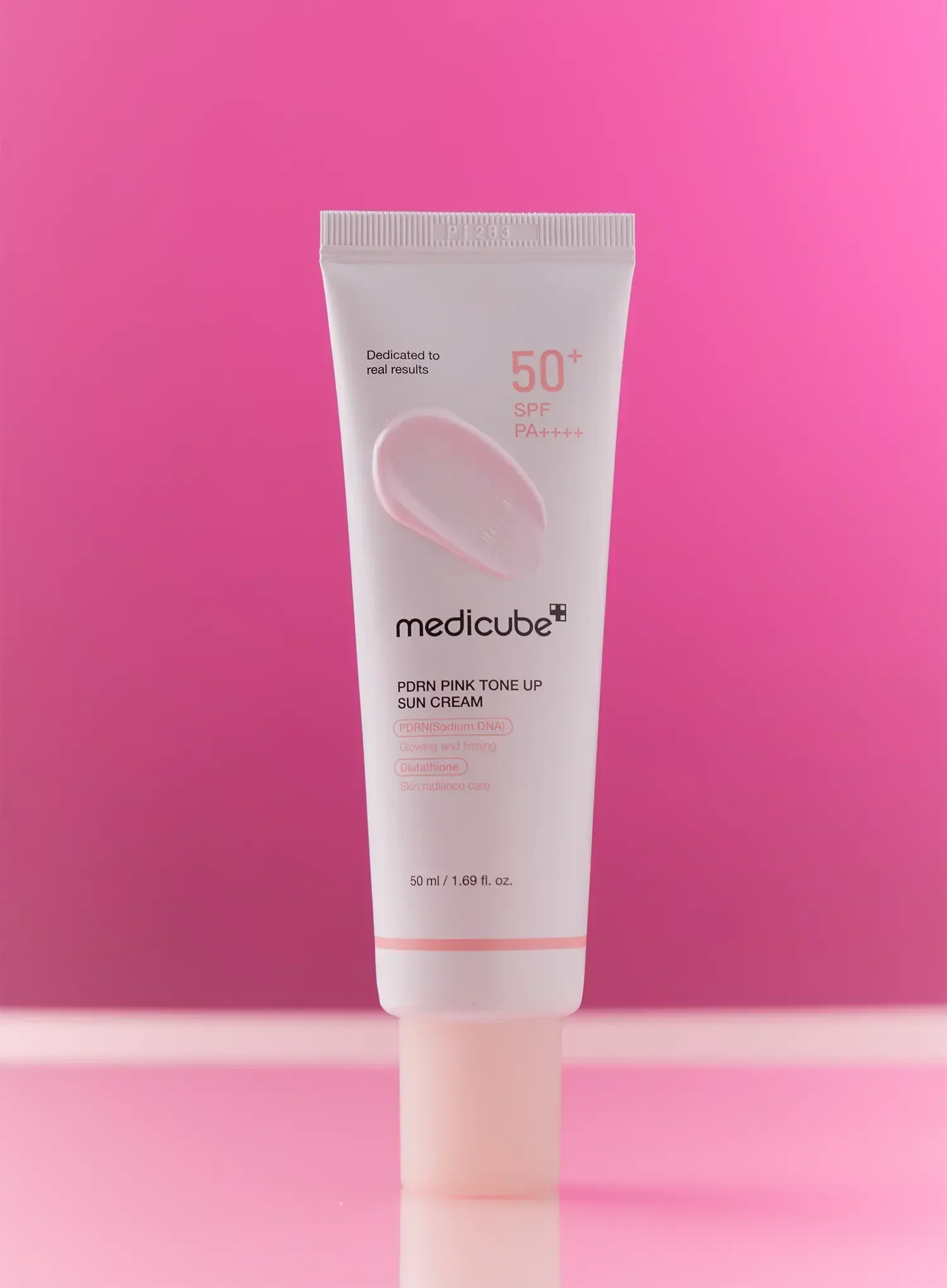 MEDICUBE PDRN Pink Tone Up Sun Cream 50mL - Image 2