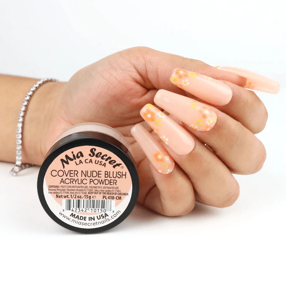 Mia Secret Acrylic Powder Cover Nude Blush 2oz - Image 2