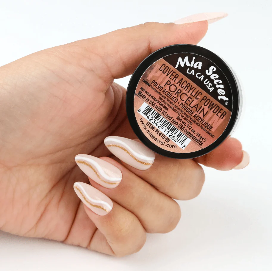 Mia Secret Acrylic Powder Cover Porcelain 2oz - Image 2
