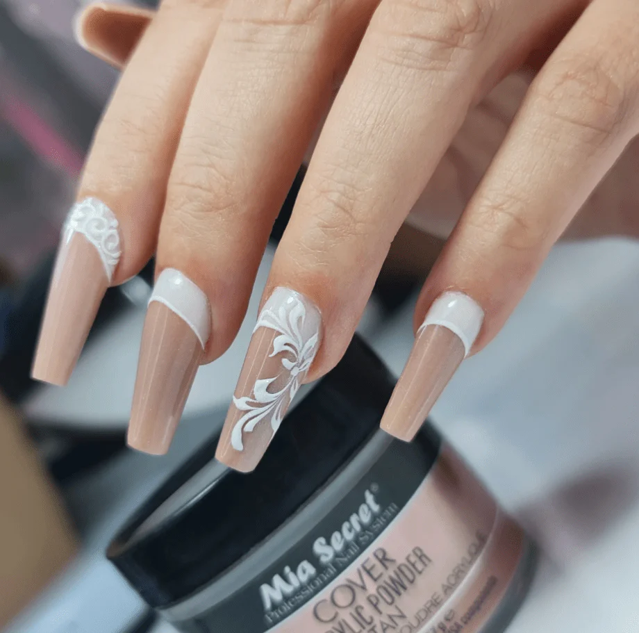Mia Secret Acrylic Powder Cover Tan 2oz - Image 2
