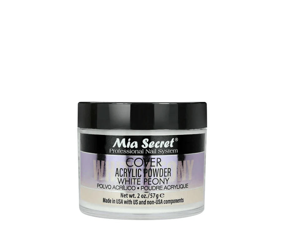 Mia Secret Acrylic Powder Cover White Peony 2oz