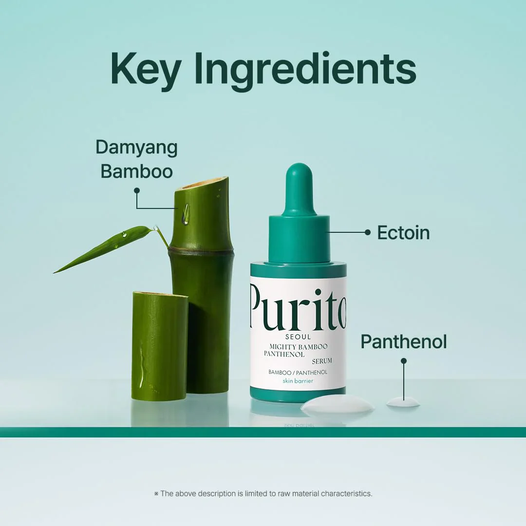 PURITO Mighty Bamboo Panthenol Serum 30mL - Image 6