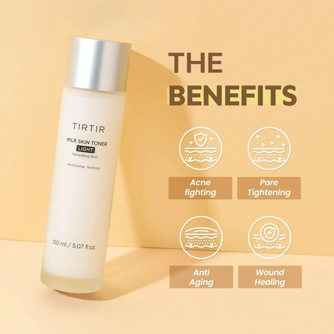 TIRTIR Milk Skin Toner Light 150mL - Image 4