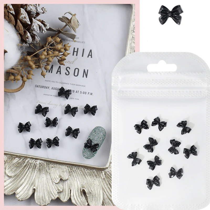 JNBS Mini Resin Bow Charm - Image 13