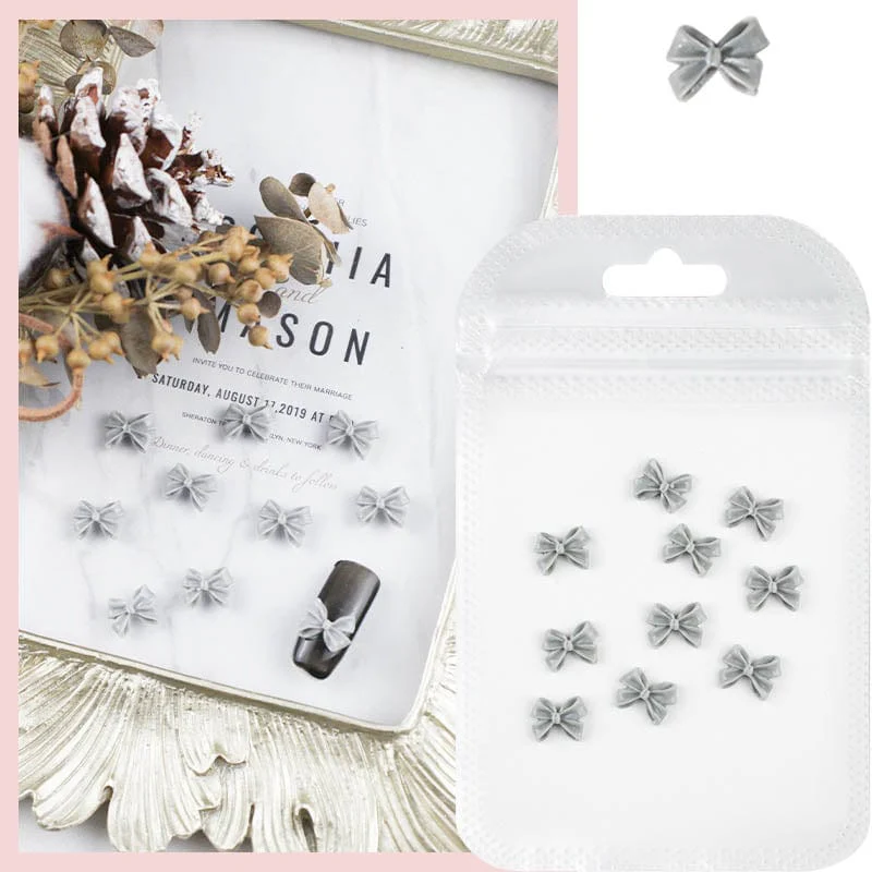 JNBS Mini Resin Bow Charm - Image 3