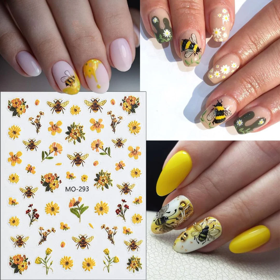 MOSR Nail Art Sticker Flowers - Image 10