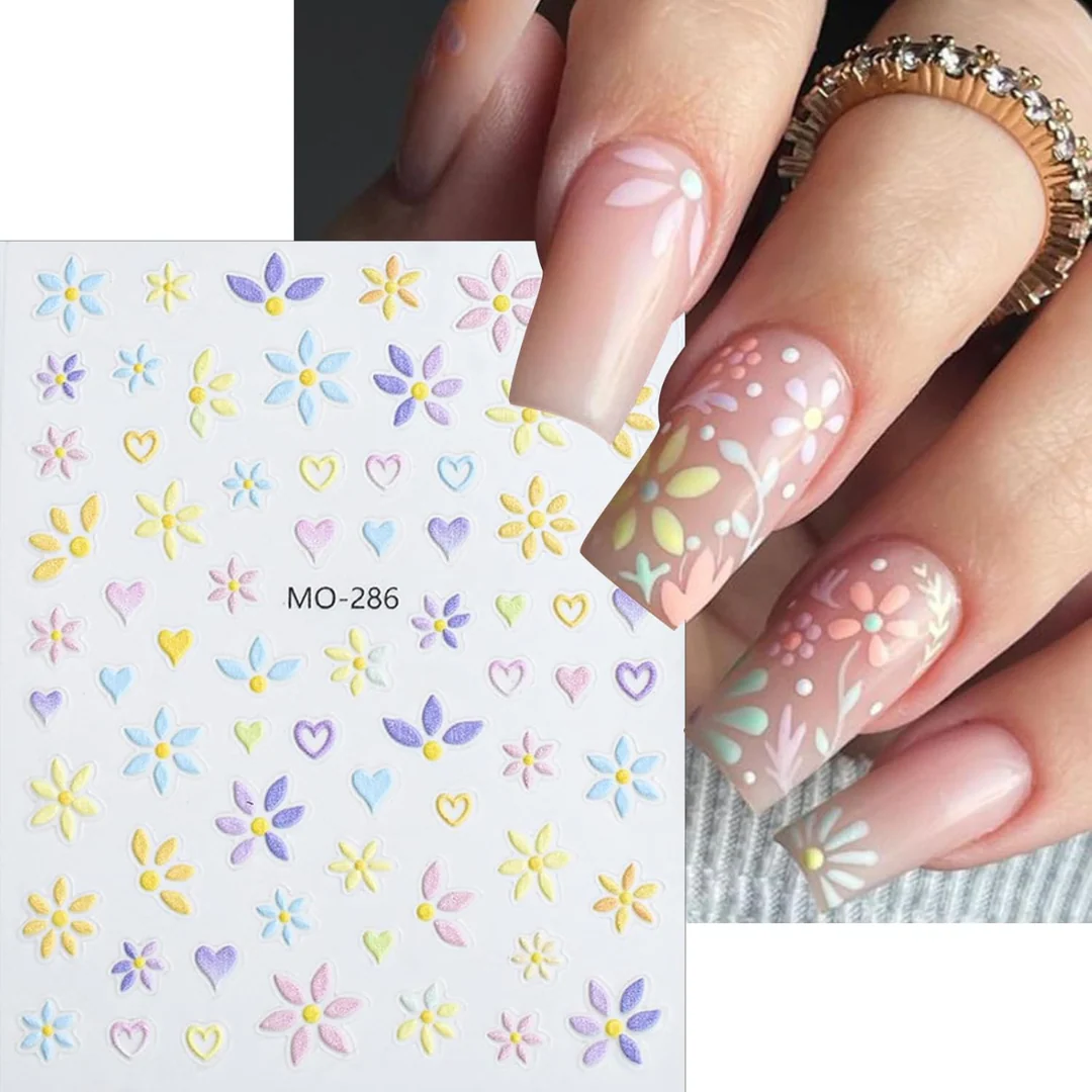 MOSR Nail Art Sticker Flowers - Image 7