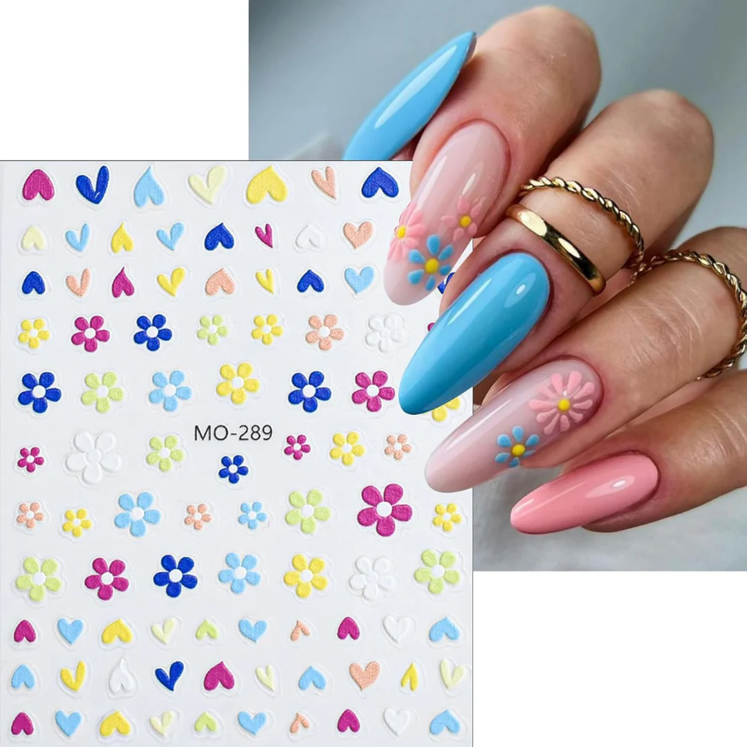 MOSR Nail Art Sticker Flowers - Image 9
