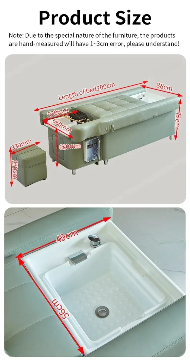 Multifunctional Shampoo Pedicure Spa Bed D1015 (Please Call JNBS to Order) - Image 5