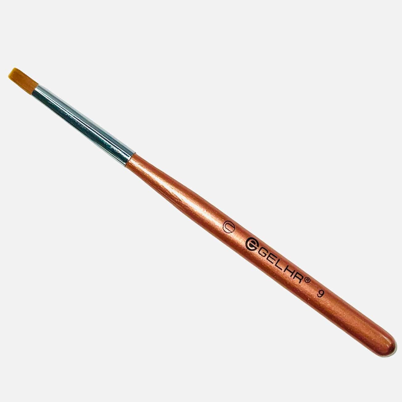 GELHR Nail Art Brush Ombre Powder / Gel Brush 9 (Lid included) - Image 2