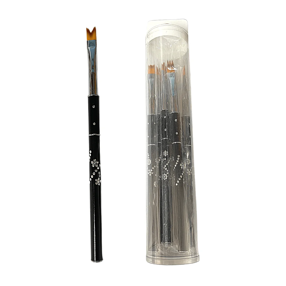 Nail Art Brush Petal Painting Brush for One Stroke Flowers