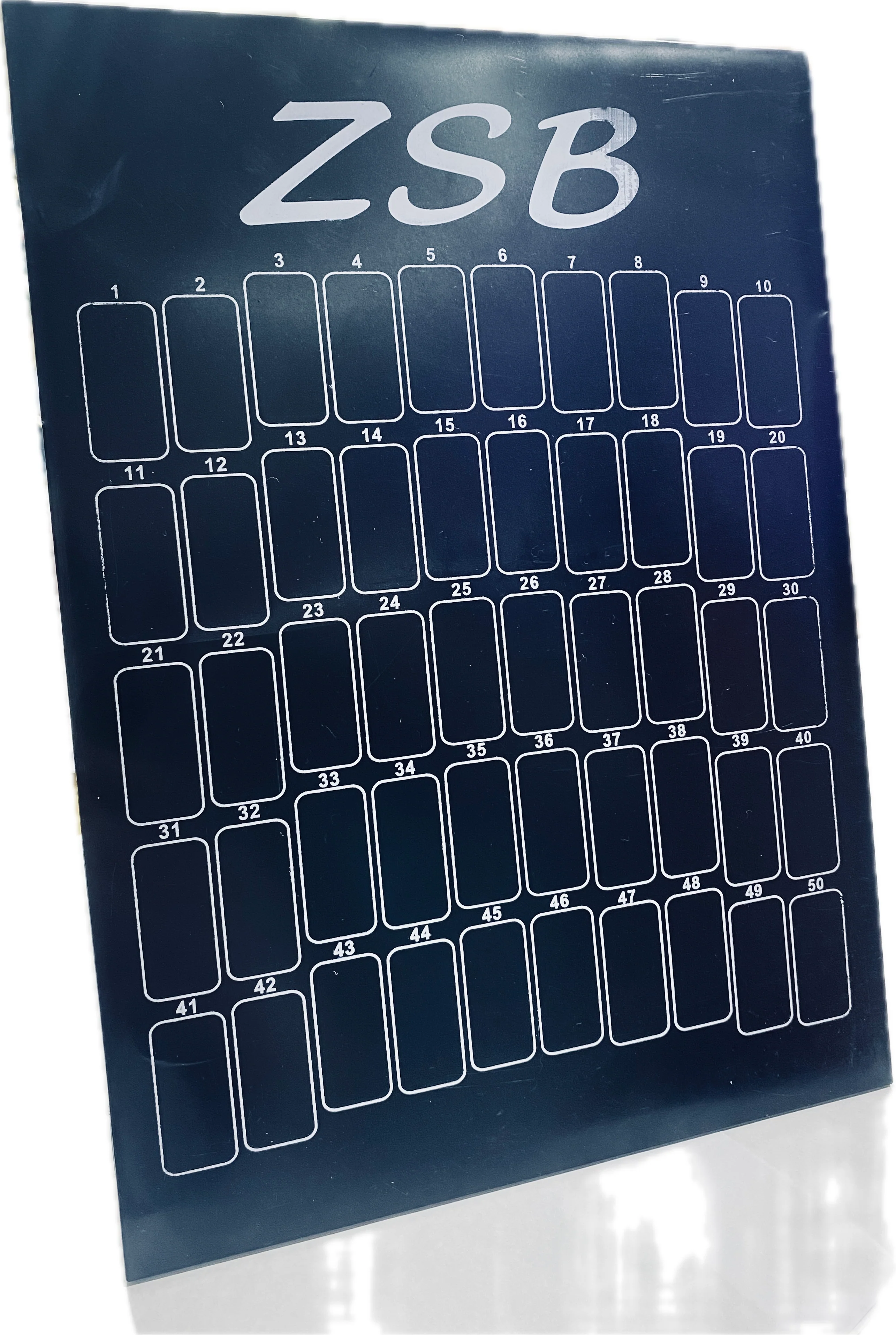 JNBS Nail Art Display Board Palette 50 rooms (Assorted) - Image 2