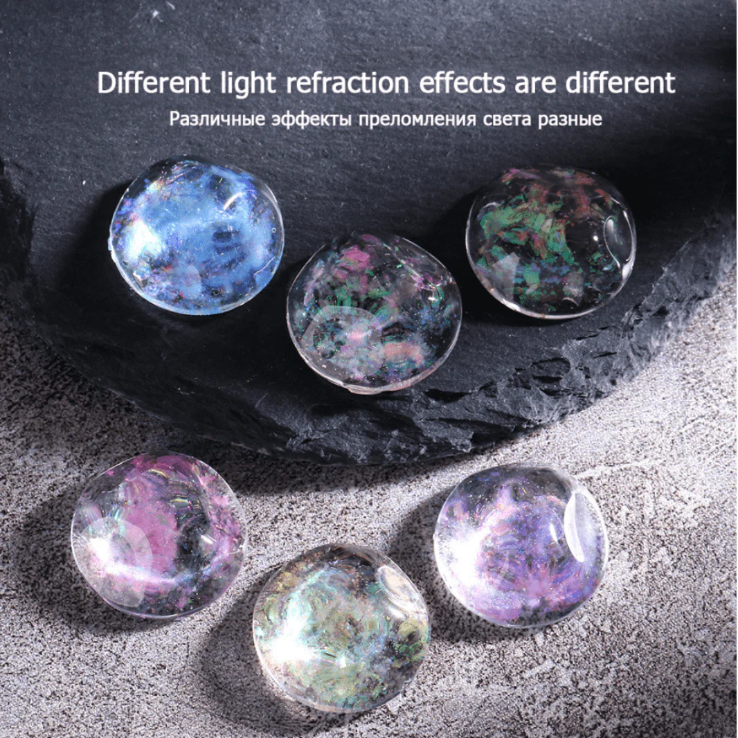 JNBS Nail Flakes Iridescent Aurora 3g T11 - Image 6