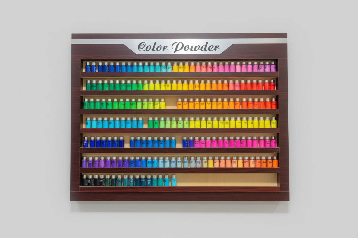 Nail Rack Wooden Wall Mount (Please Call JNBS to Order)