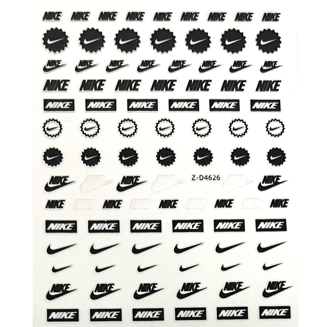 JNBS Designer Nail Sticker Transparent Clear (Choose your style 1) - Image 10