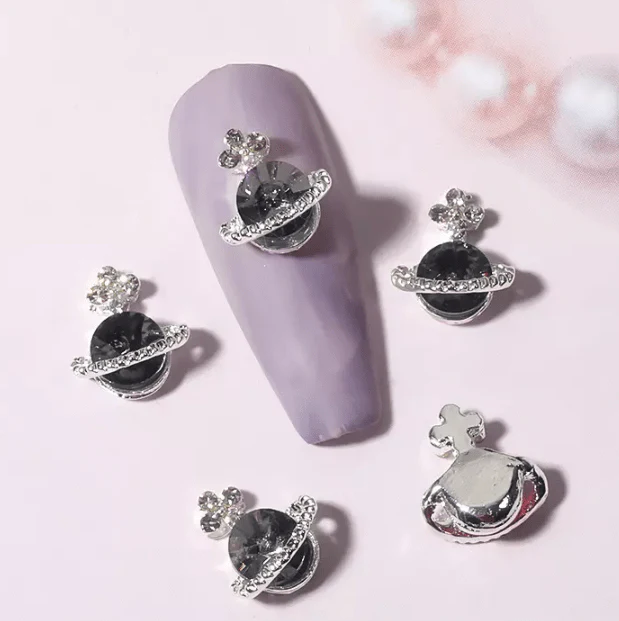 JNBS Nail Charm 10pcs 01 Planet - Image 4