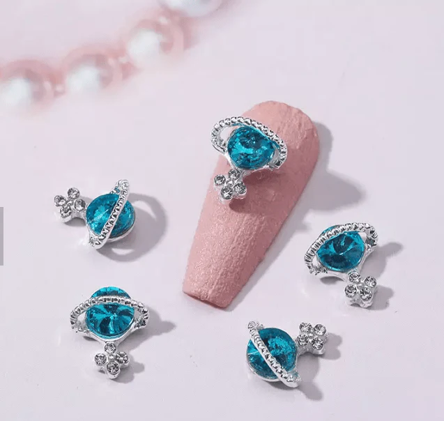 JNBS Nail Charm 10pcs 01 Planet - Image 7