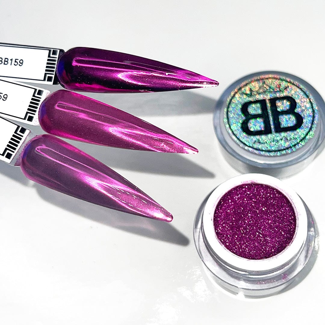 Beauty Boss Nail Chrome BB159 Fuchsia - Image 2