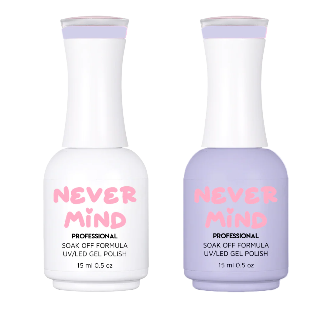 Nevermind Gel Polish Duo N143 Spring Purple
