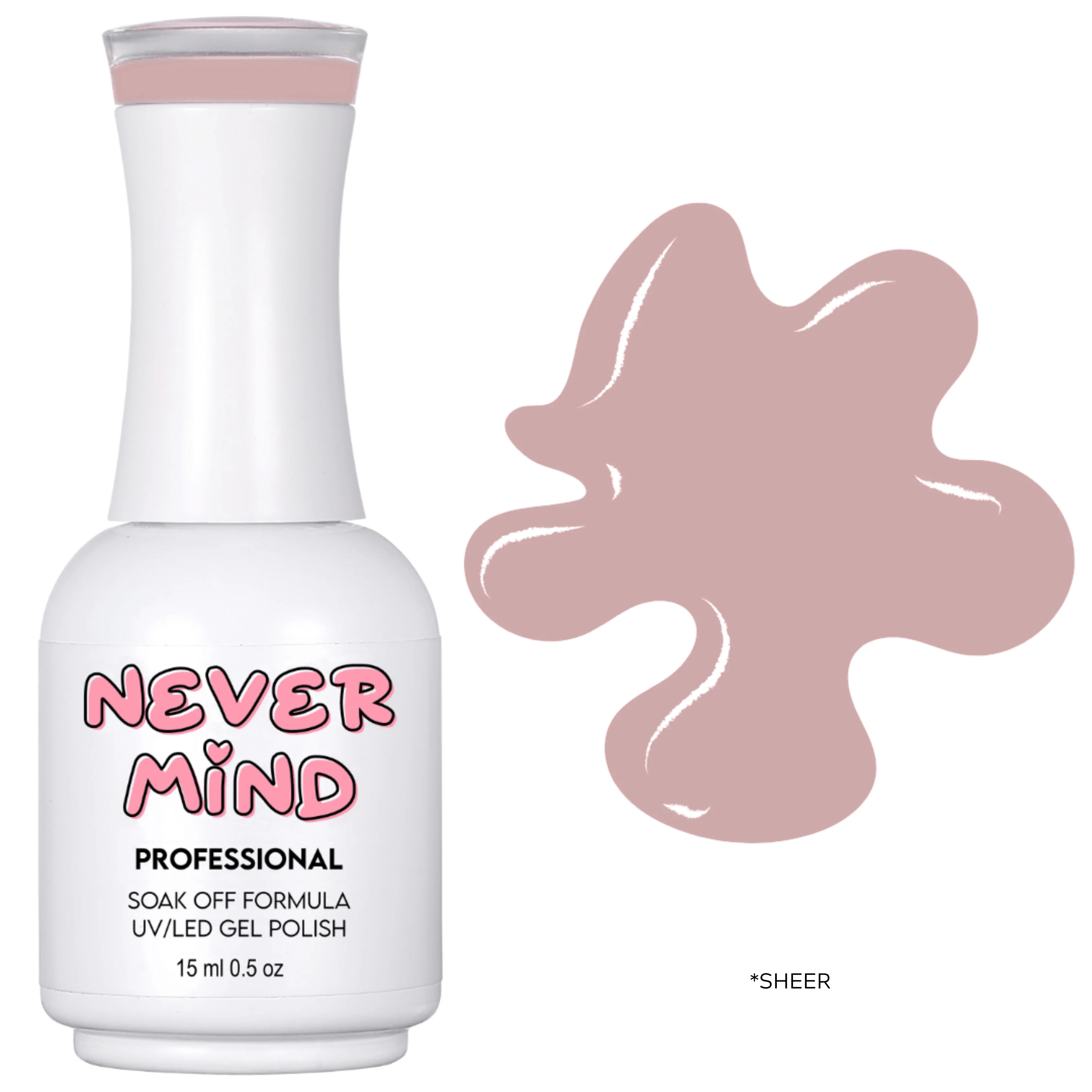 Nevermind Gel Polish NS29 Soft Desire
