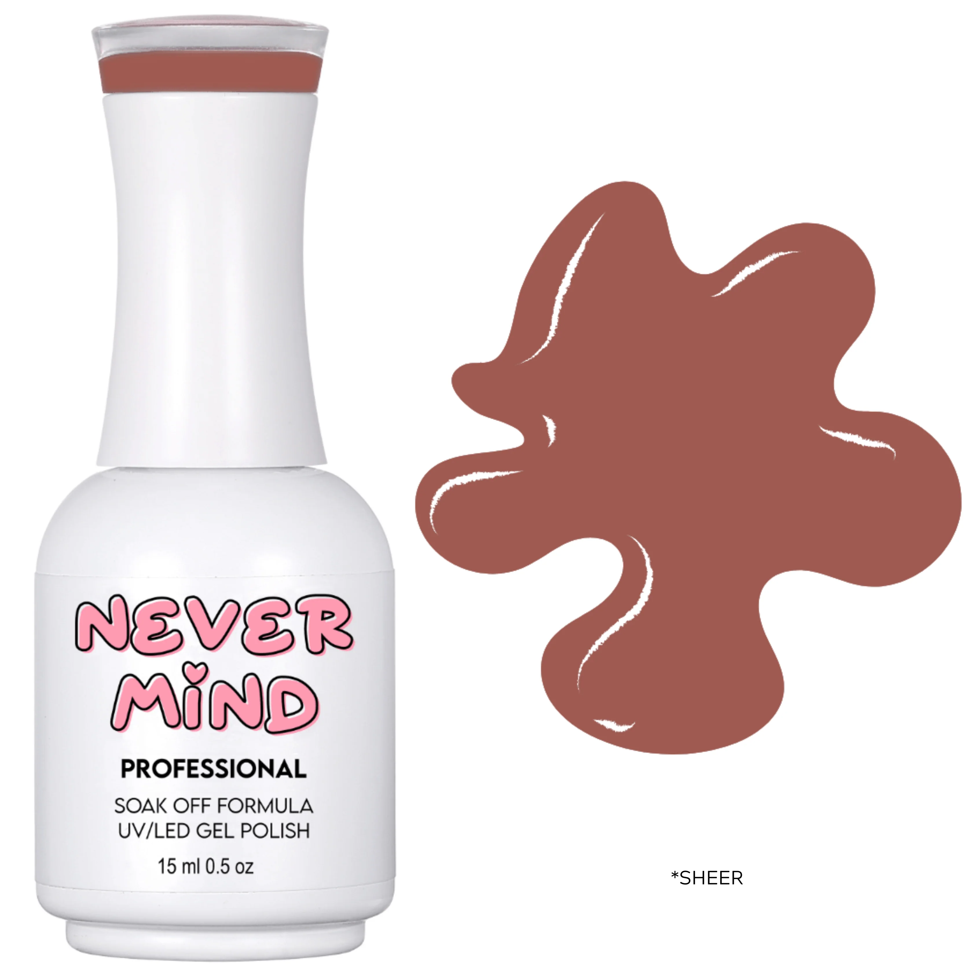 Nevermind Gel Polish NS35 Passionate Whisper