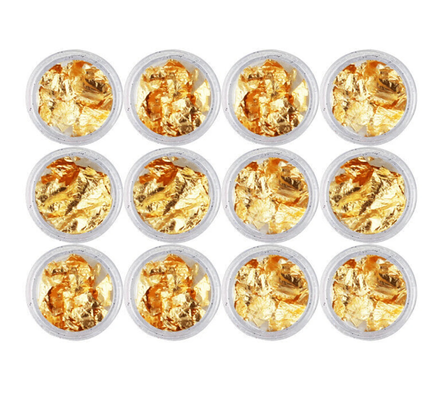 JNBS Nail Foil Set of 12 Jars Copper Foil - Image 2
