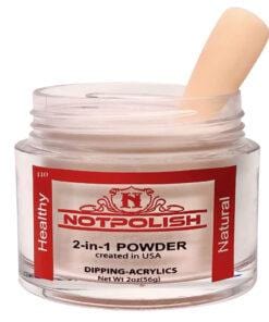 NOTPOLISH 2 In 1 Powder OG 110 Topless & Barefoot - Image 4