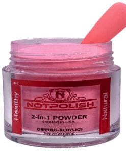 NOTPOLISH 2 In 1 Powder OG 117 L.A Sunset - Image 2
