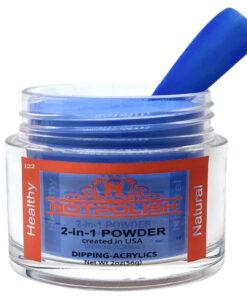 NOTPOLISH 2 In 1 Powder OG 122 Blue Balls - Image 2