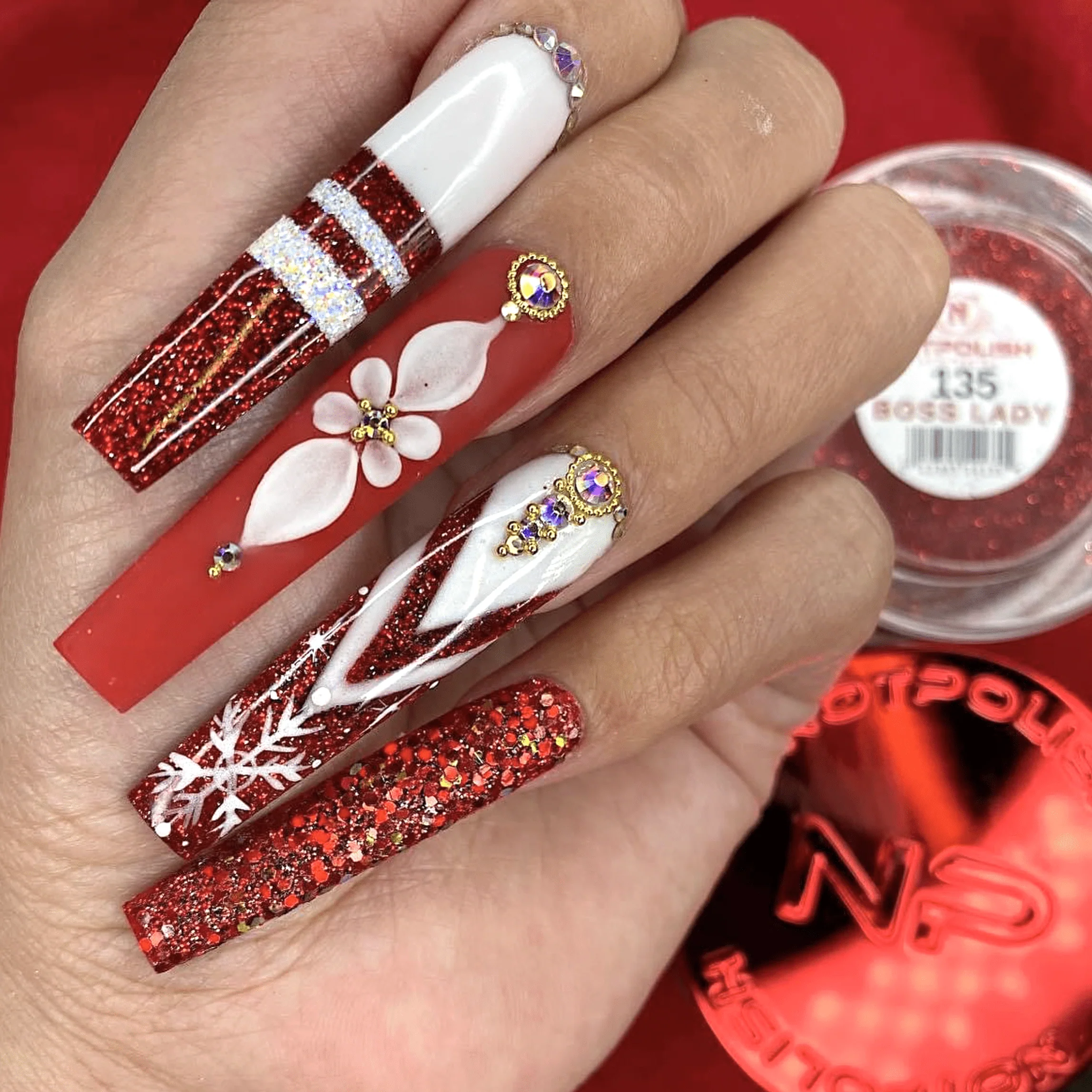 NOTPOLISH 2 In 1 Powder OG 135 Boss Lady - Image 2