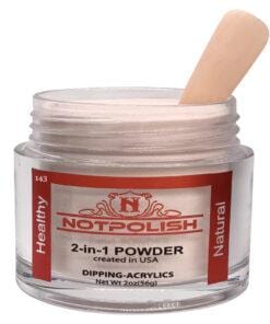 NOTPOLISH 2 In 1 Powder OG 143 First Nude - Image 4