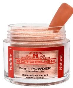 NOTPOLISH 2 In 1 Powder OG 161 Ruby Sand - Image 2