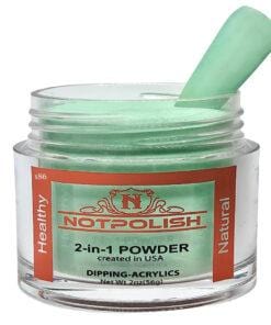 NOTPOLISH 2 In 1 Powder OG 186 My Commint mint - Image 2