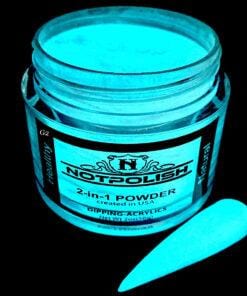 NOTPOLISH Powder Glow In The Dark Collection G02 Obsessed
