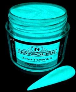 NOTPOLISH Powder Glow In The Dark Collection G13 Luminous Ladies